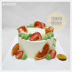 Bánh sinh nhật Dâu tây matcha