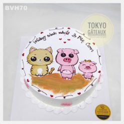 Bánh sinh nhật Heo Mẹ Và Heo Con