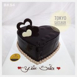 Bánh sinh nhật Trái tim socola