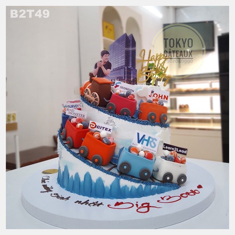 Bánh sinh nhật Con tàu giấc mơ