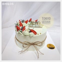 Bánh sinh nhật Matcha dâu tây