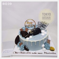 Bánh sinh nhật Mercedes đại gia