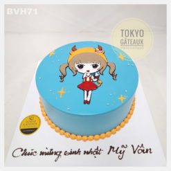 Bánh sinh nhật Cô bé "xì tin"