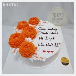 Bánh sinh nhật Hoa kem hồng