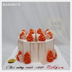Bánh sinh nhật Macaron mùa hè