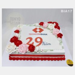 Bánh sinh nhật Techcombank