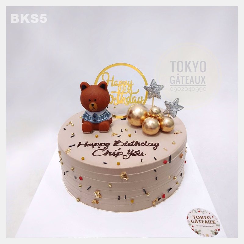 Bánh sinh nhật Gấu Brown