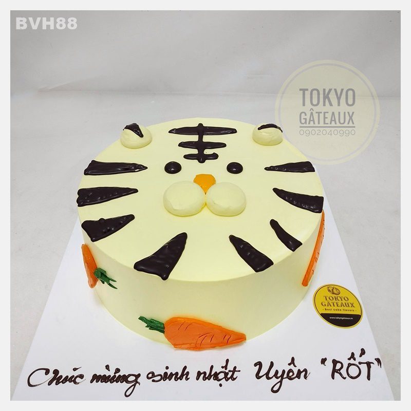 Bánh sinh nhật Bạch hổ