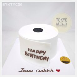 Bánh sinh nhật Cuộn giấy