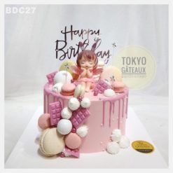 Bánh sinh nhật Macaron mộng mơ