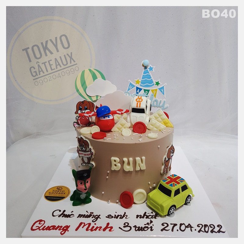 Bánh sinh nhật Thế giới xe hơi