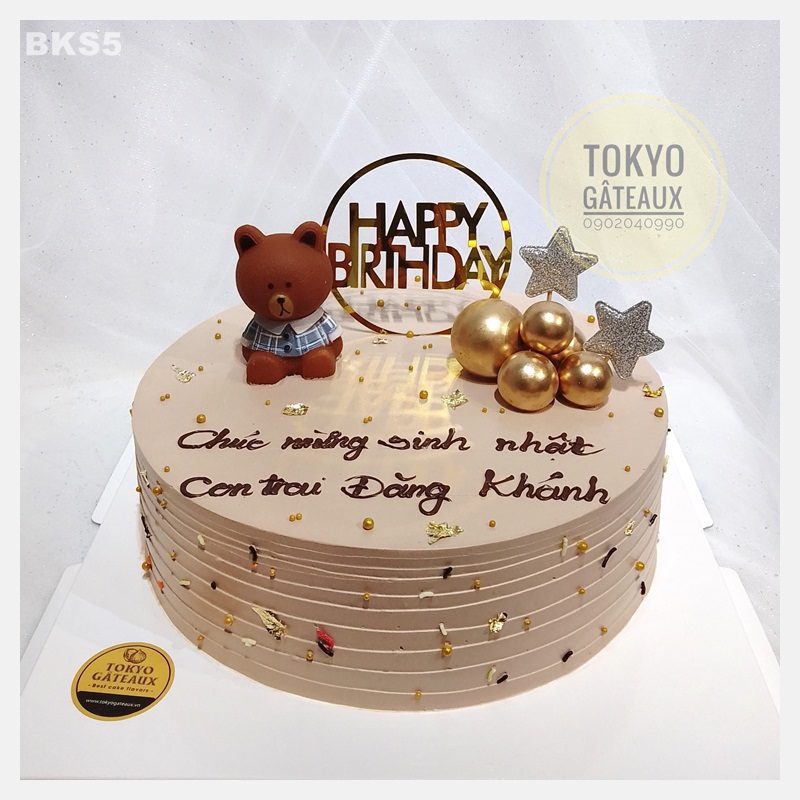 Bánh sinh nhật Gấu Brown