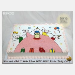 Bánh sinh nhật Bữa tiệc vui vẻ