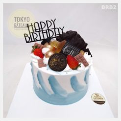 Bánh sinh nhật Rượu vang dâu tây