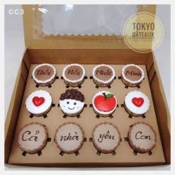 Set cupcake socola