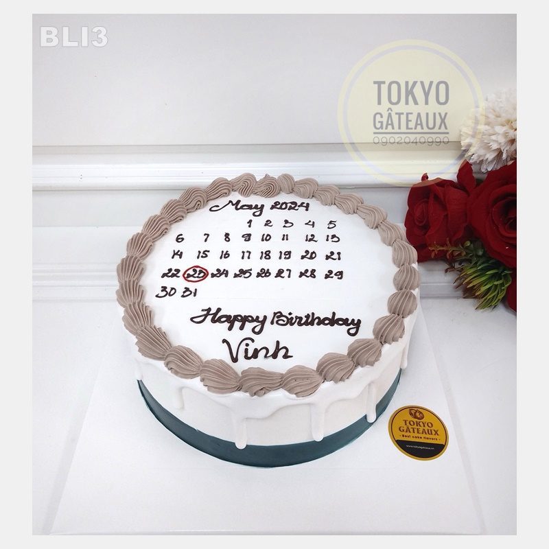 Bánh sinh nhật Lịch Yêu Thương