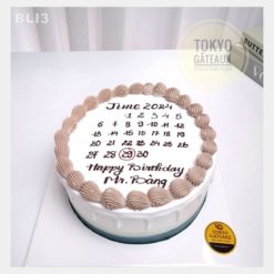 Bánh sinh nhật Lịch Yêu Thương