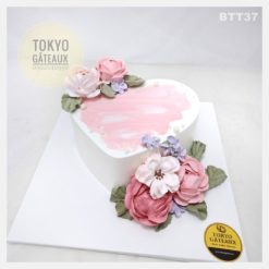 Bánh sinh nhật Trái tim mùa xuân