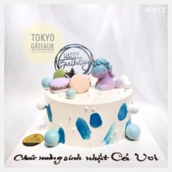 Bánh sinh nhật Unicorn macaron