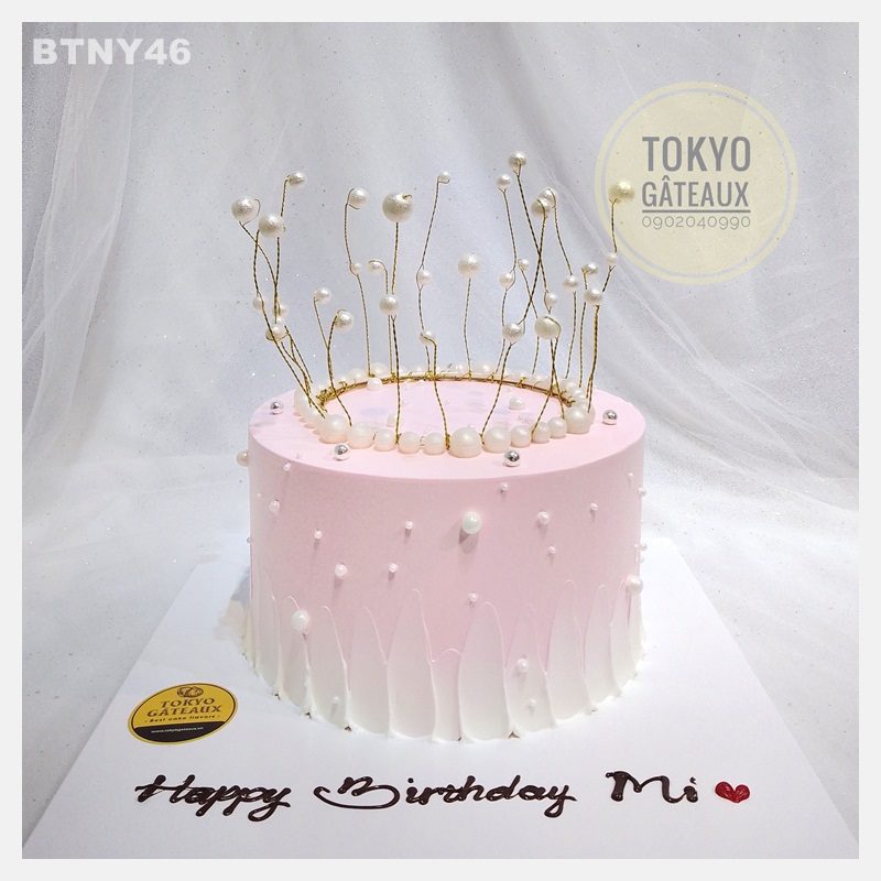 Bánh sinh nhật Vương miện ngọc trai