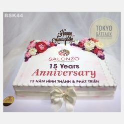 Bánh sinh nhật Hoa Kem Nơ