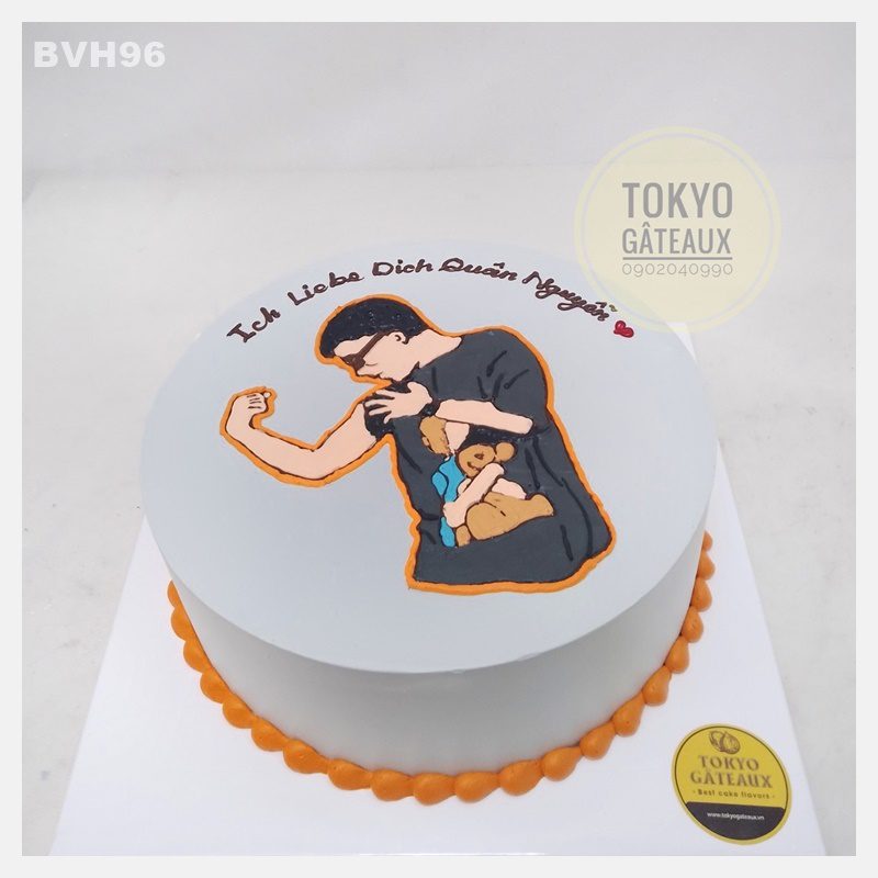 Bánh sinh nhật My hero