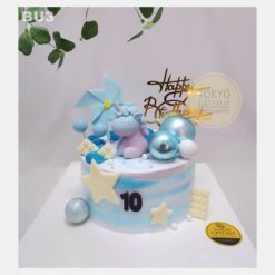 Bánh sinh nhật Unicorn Xanh Huyền Bí