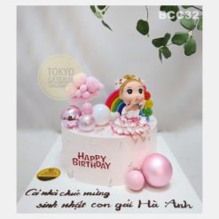 Bánh sinh nhật Công Chúa Hoa Hồng