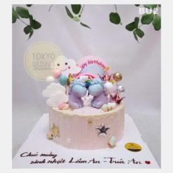 Bánh sinh nhật Unicorn Cầu Vồng