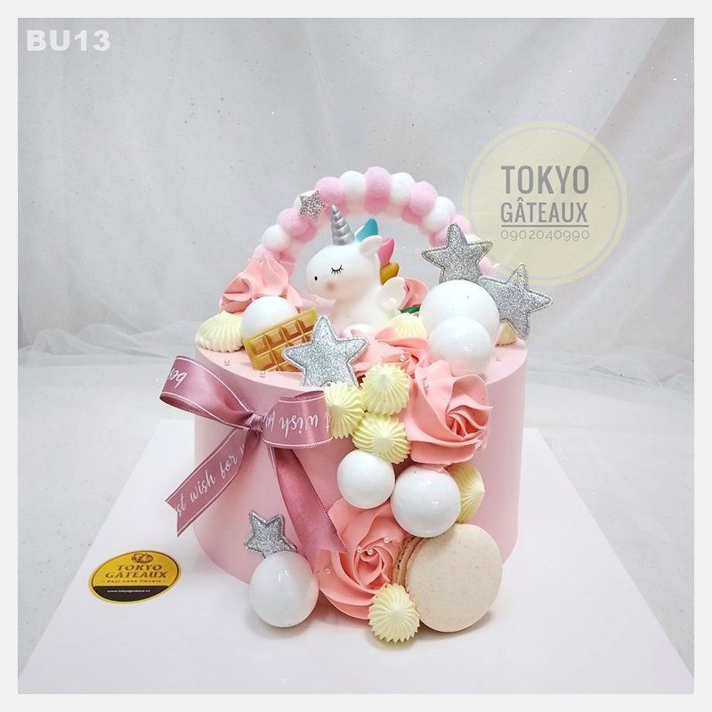 Bánh sinh nhật Flower unicorn