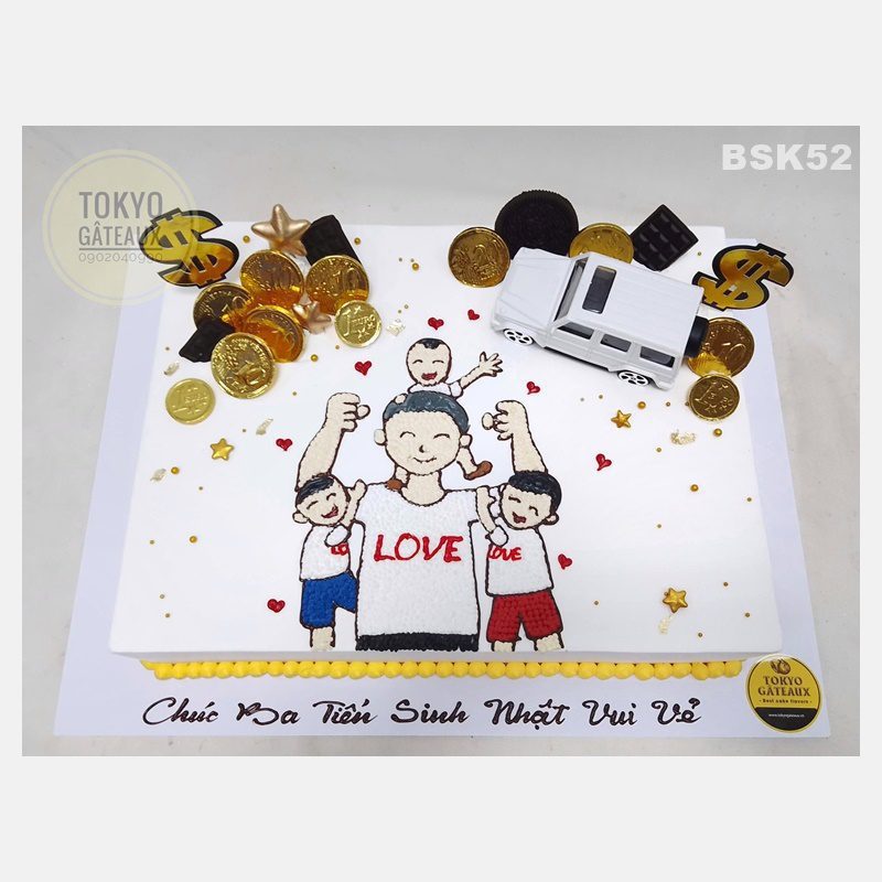 Bánh sinh nhật Big dad