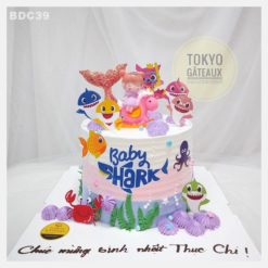 Bánh sinh nhật Baby Sharks