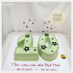 Bánh sinh nhật số 3D