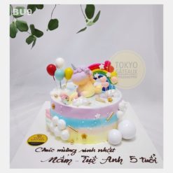 Bánh sinh nhật Unicorn Bảy Màu
