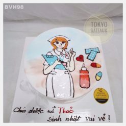 Bánh sinh nhật Cô y tá