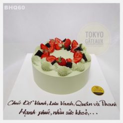Bánh sinh nhật Dâu tây matcha