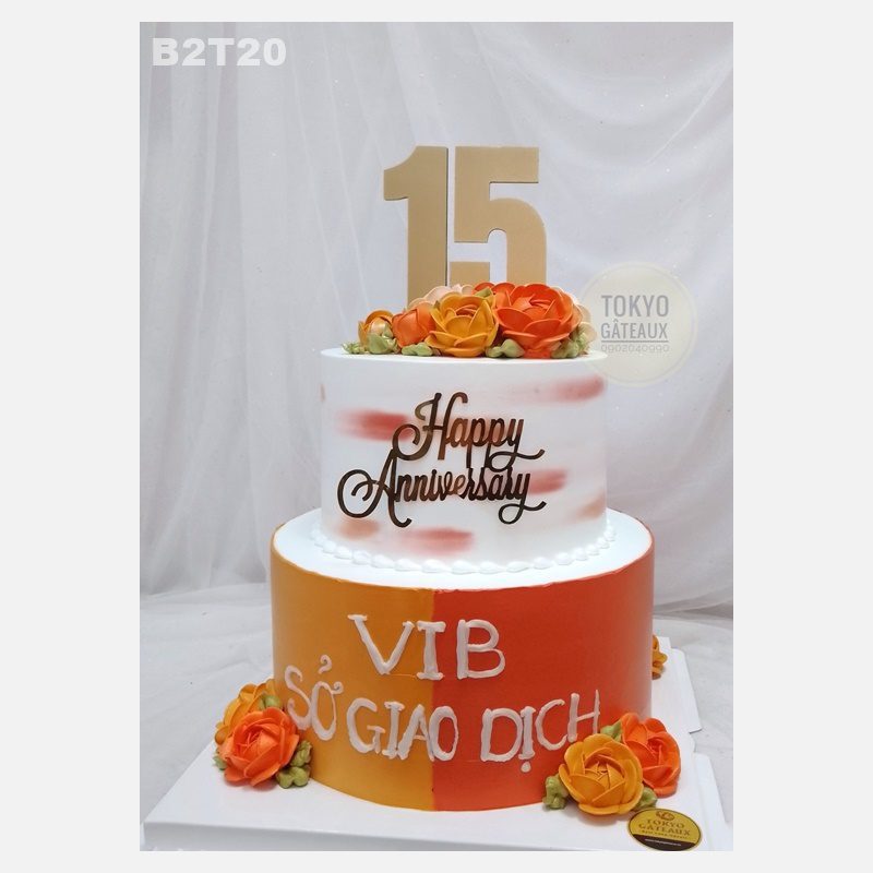 Bánh sinh nhật Half Color