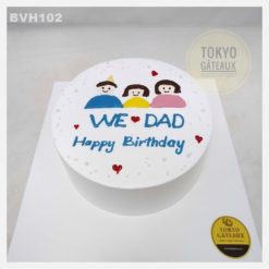 Bánh sinh nhật We love dad