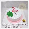 Bánh sinh nhật Chim hồng hạc