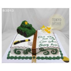Bánh sinh nhật hình trang sách