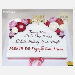 Bánh sinh nhật Hoa Kem Nơ