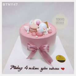 Bánh sinh nhật Colorful marshmallow