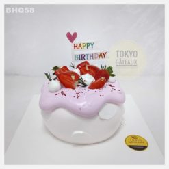 Bánh sinh nhật Dâu Kem Tan Chảy