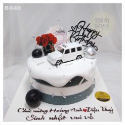 Bánh sinh nhật Oto hiện đại