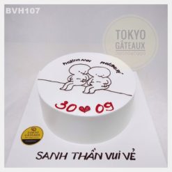 Bánh sinh nhật Sanh thần vui vẻ
