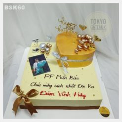 Bánh sinh nhật Yellow heart