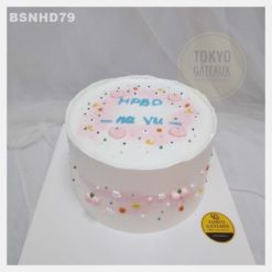 Bánh sinh nhật Hoa nhí đáng yêu