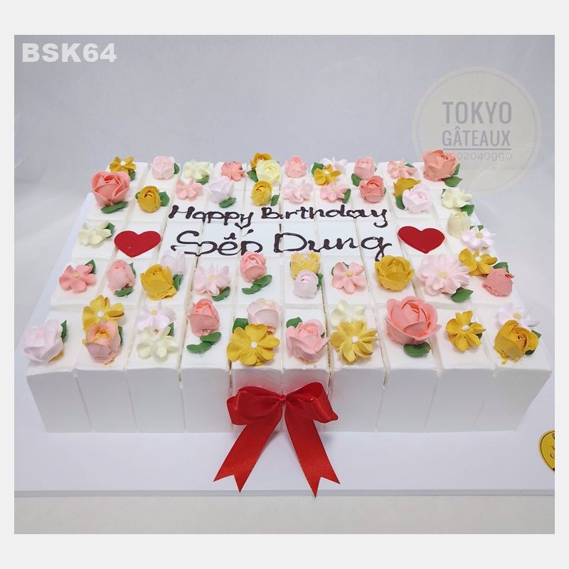 Bánh sinh nhật Vườn hoa tươi