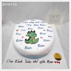Bánh sinh nhật Rồng xanh
