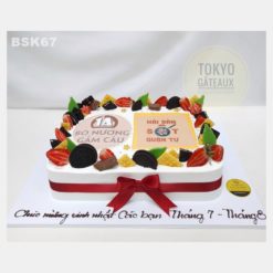 Bánh sinh nhật Hoa quả tươi Oreo